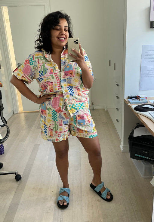 Alia Chillin' Shorts in Rodeo