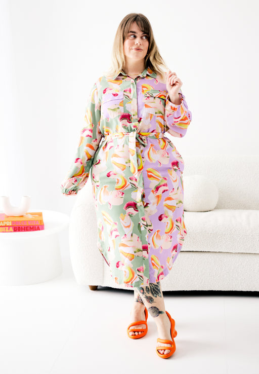 Tapered Dress in Joy