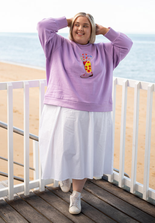 Rodeo Jumper in Lilac