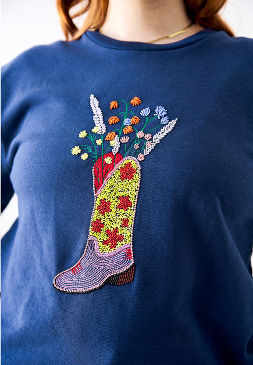 Rodeo Jumper in Navy