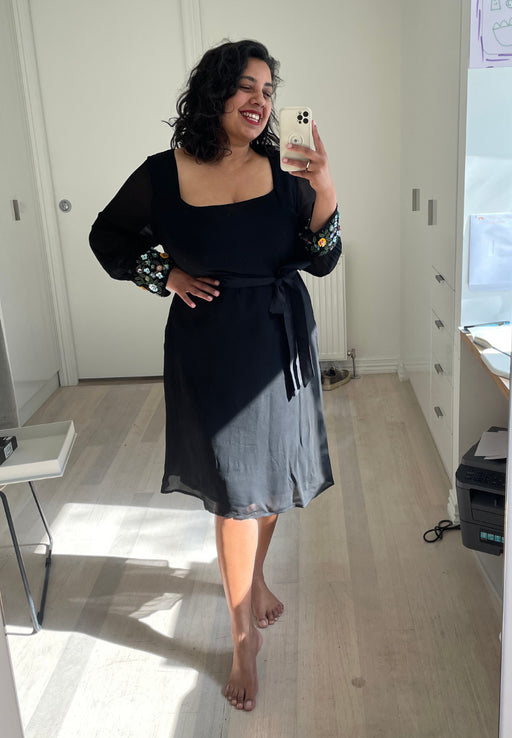 Lovers Dress in Night - Midi Length