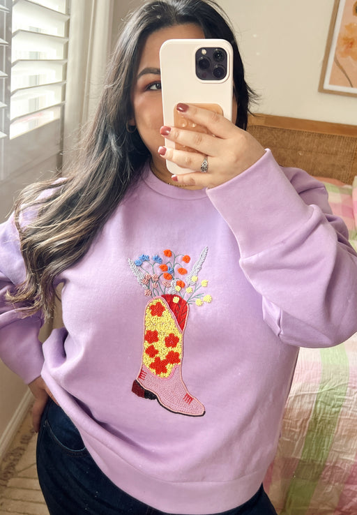 Rodeo Jumper in Lilac