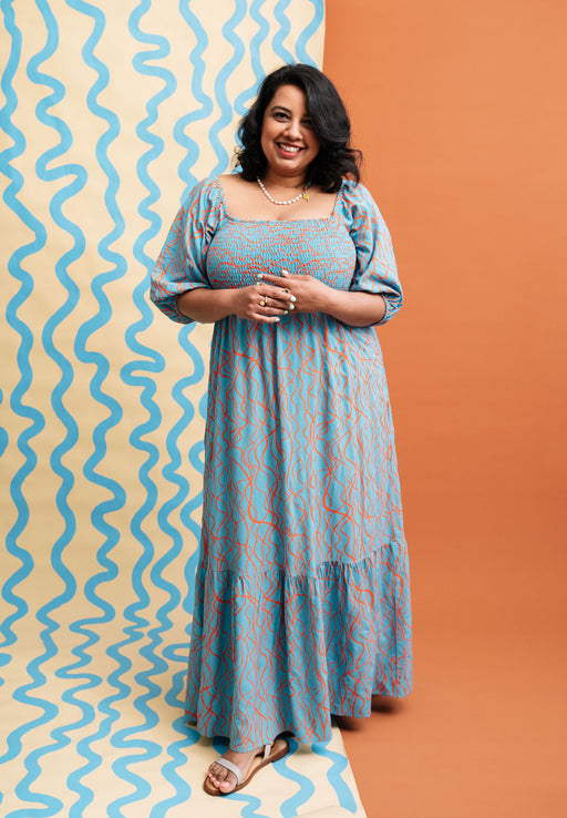 Milly Dress in Aquarius